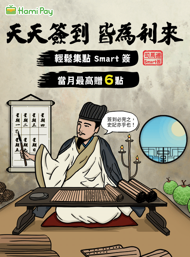 Hami Point簽到活動